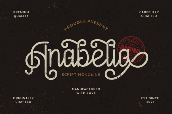 Anabelia: A Handwritten Font for Modern Branding