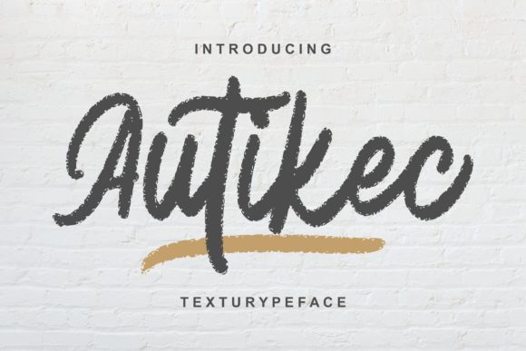 Autikec: A Vintage-Styled Font for Creative Branding Projects