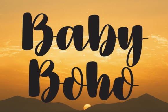 Baby Boho: The Script Font That Elevates Your Campaigns