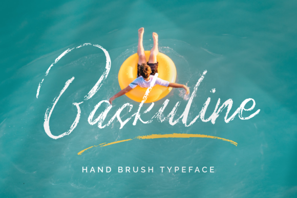 Baskuline: A Modern Handwritten Typeface for Editorial Design