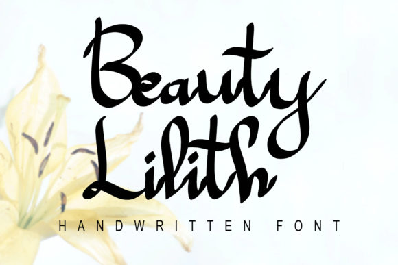 Beauty Lilith: A Font That Elevates Your Brand's Visual Story
