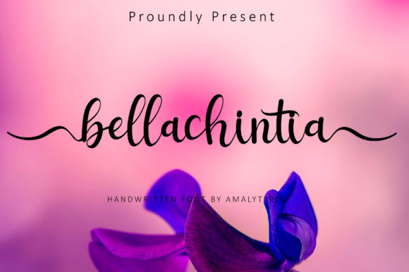 Bellachintia: A Sweet Script Font for Handmade Creations