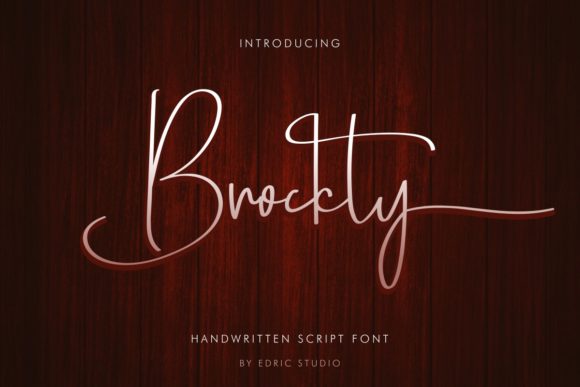 Brockly Font for Modern Branding and Marketing