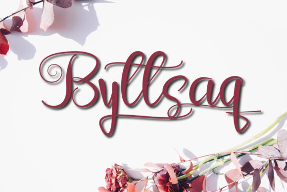 Byttsaq: A Script Font for Modern Branding