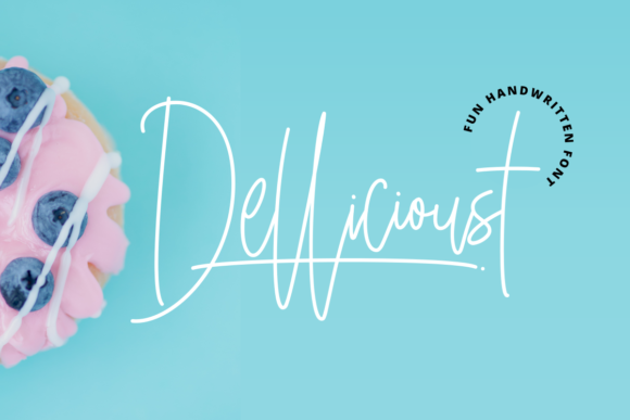 Dellicioust: A Playful Script Font for Modern Campaigns