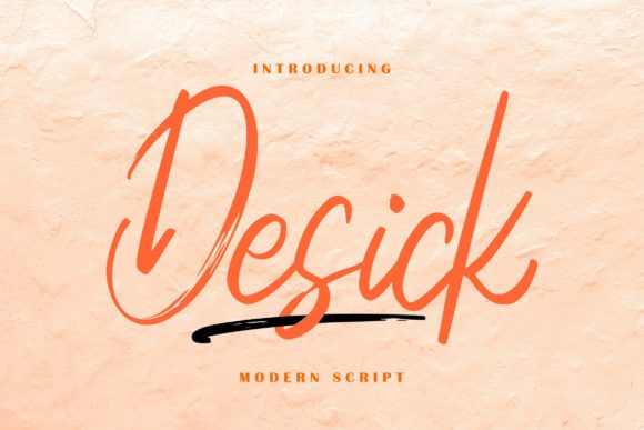 Desick Font Review for Campaign Designers