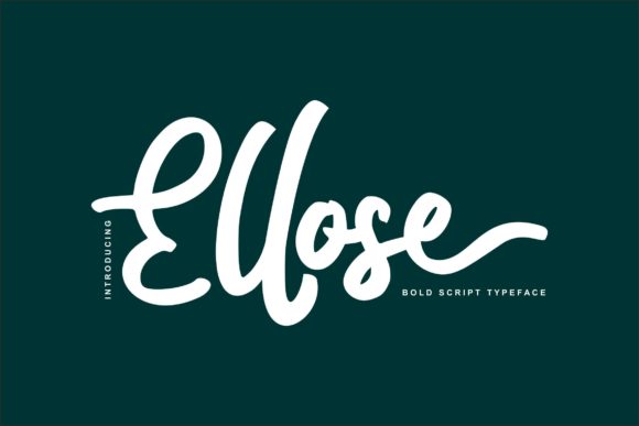 Ellose: A Timeless Handwritten Font for Modern Web Design