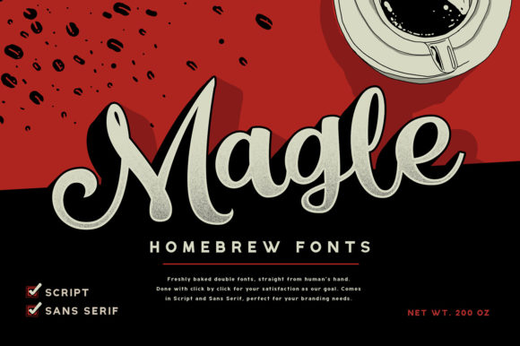 Enhance Your Brand with the Stylish Magle Font