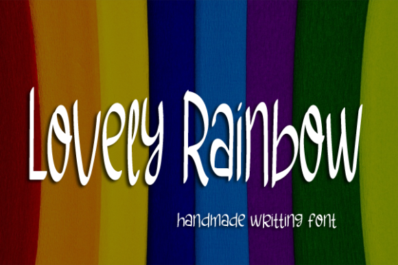 Enhance Your Web Design with the Lovely Rainbow Font