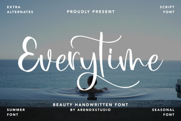 Everytime Font for Eye-Catching Brand Content