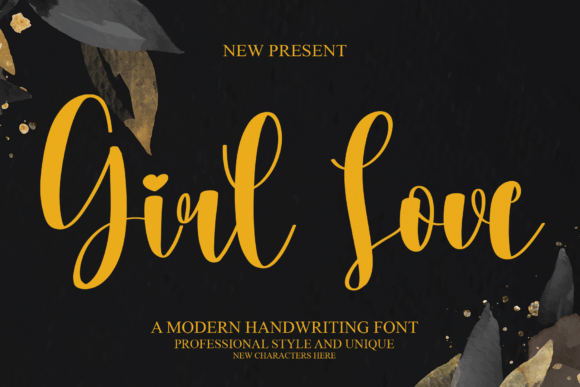 Girl Love Font for Professional Branding and Design
