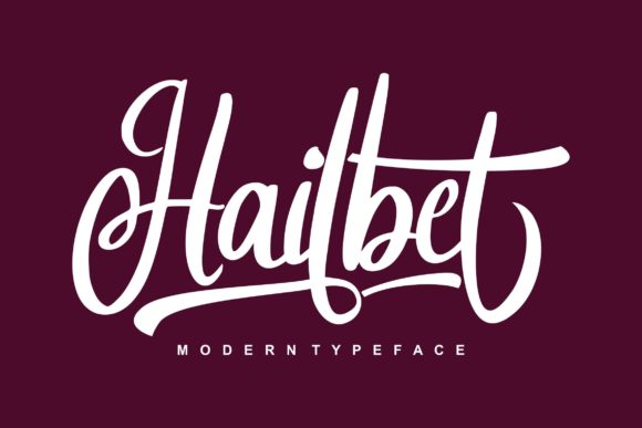 Hailbet: A Handwritten Font That Elevates Your Craft