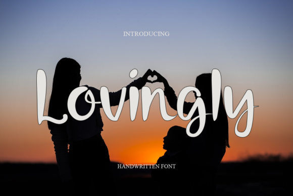 Lovingly Font for Romantic Branding and Visual Storytelling