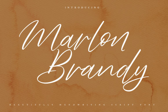 Marlon Brendy: A Handwritten Font for Editorial Design
