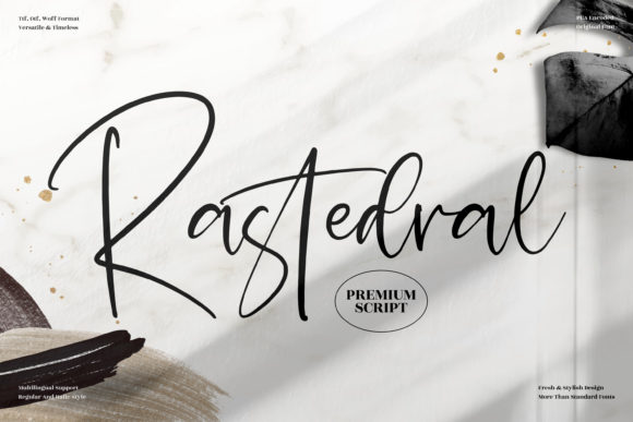 Rastedral: A Versatile Script Font for Modern Campaigns