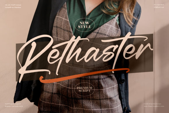 Rethaster Font for Professional Branding