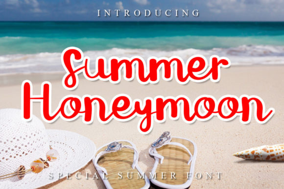 Summer Honeymoon Font for Editorial Design